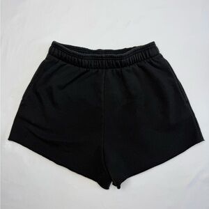 DSG Athletic Black Sweat Shorts XS Drawstring Lounge Gym Athleisure Women